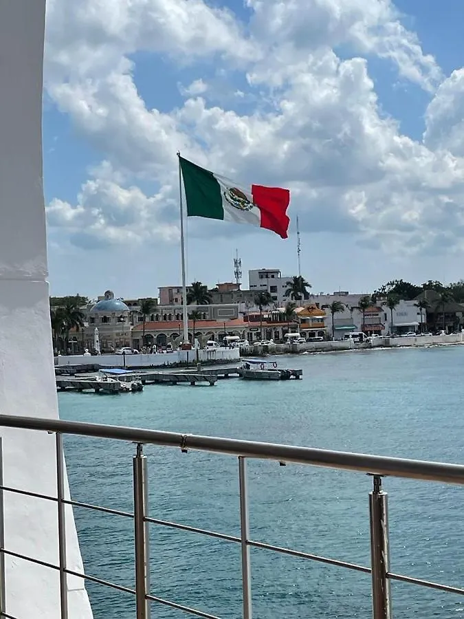 Estudio En Cozumel Con Vista Al Mar, Condominio Con Alberca A1 アパート